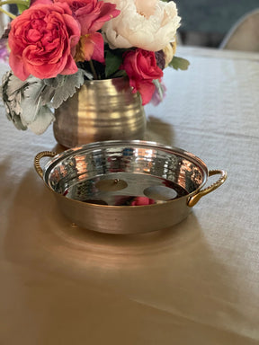 Twisted Handles Aluminum Pan Holder, Assorted Styles