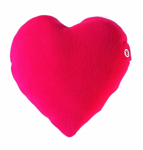 Conair Plush Heated Heart Pillow, Pink Cotton - AC adapter