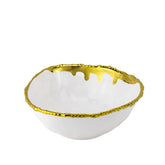 Joseph Sedgh Salad Serving Bowl 11" - Gold Drip