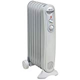 Comfort Zone CZ7007J Oil Filled Electric Radiator Heater  3 Heat Settings with SILENT Operation