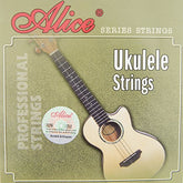 Alice Ukulele Strings AU04 - Set 4 Clear Nylon Strings