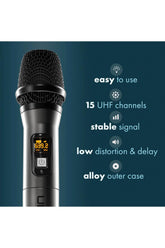 Dolphin Professional 16-Channel Wireless Microphone