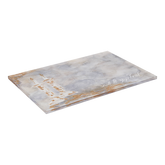 Caesarea Painted Hadlakos Neiros Tray, Glass, 11X16