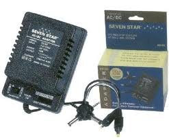 Seven Star universal ac/dc adapter ss105 1000 ma