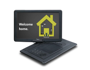 Impecca - 15.6” Rotating Portable DVD Player