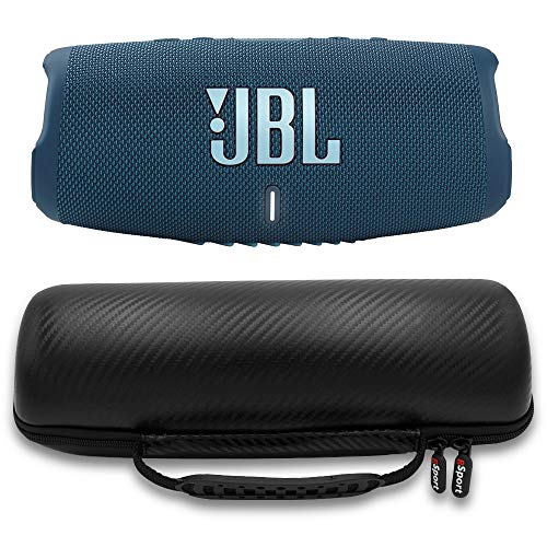 JBL Charge 5 Waterproof Portable Speaker with Built-in Powerbank - Blue