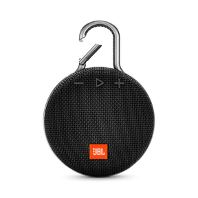 JBL - CLIP 3 Waterproof Portable Bluetooth Speaker, Black