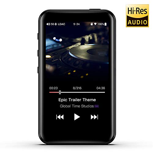 FiiO M6 High Resolution Lossless Full Touch Screen MP3 Music Player with HiFi Bluetooth KOSHER Version (Wifi, Video and App Install Blocked) aptX HD/LDAC, USB Audio (supports pictures and album art, has 2GB internal storage, NO voice recording) Supports i