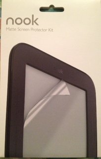 Nook Accessories Matte Screen Protector Kit For Nook Simple Touch - 2 Pack (NOT FOR GLOWLIGHT!) - DB Electronics