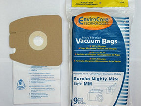Envirocare 153 Replacement Vacuum Bags for Eureka Mighty Mite Type MM, 3 Pack VACBAG TYPEMM