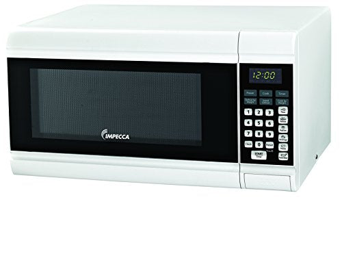Impecca CM0991W Countertop Microwave Oven 900W Power 0.9 cu. ft.,  White