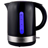Courant COUKEP175K 1.7 Liter Electric Kettle Cordless with LED Light, 1000W Power, Automatic Safety Shut-Off, Perfect for Tea / Coffee /Hot Chocolate/ Soup/ Hot Water, Black Color