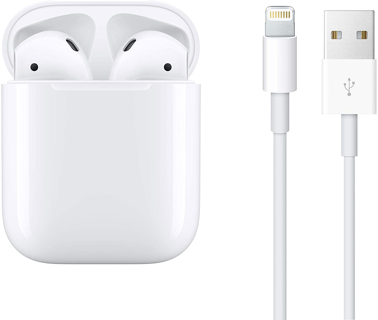 Apple AirPods 2nd Generation with Charging Case,