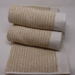 European Art Gild Gold Black Hand Towel 19x30