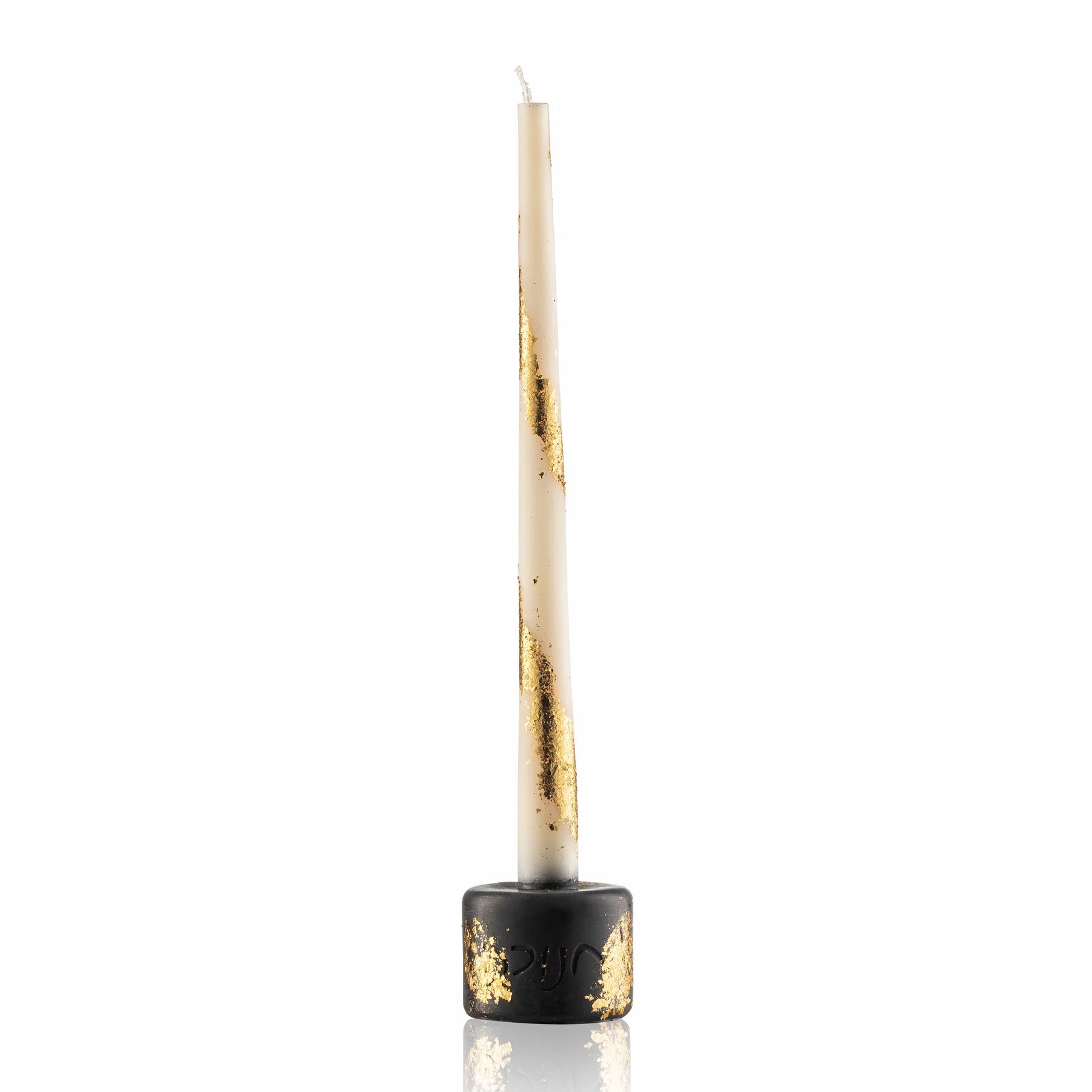 Waterdale 10" Chanukah Candle Lighter, White & Gold