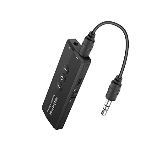 Bluetooth 5.0 Transmitter 3-in-1, Portable Wireless Bluetooth Transceiver Adapter