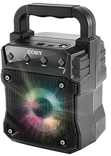 Coby Portable Bluetooth Rechargeable Speaker Wireless PA System
