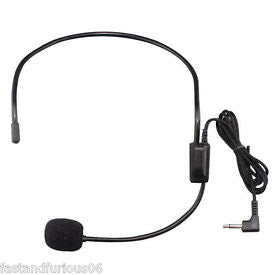 Replacement Headset Microphone for Wireless PA Systems Audio 2000