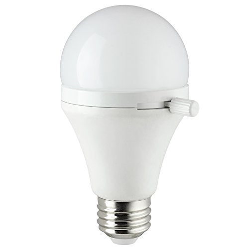 Sunlite ShabBulb, 7W (40 Watt Equivalent) Shabbat Permissible LED Light Bulb, Warm White