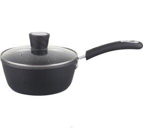 Millvado - Rainbow Non Stick Frying Pan with Black Silicone Handle - Assorted Sizes