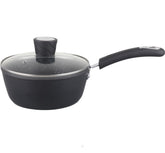 Millvado - Rainbow Non Stick Frying Pan with Black Silicone Handle - Assorted Sizes