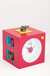 KooKoo Kids Alarm Clock with Different Animals and Wake-Up Calls - Red