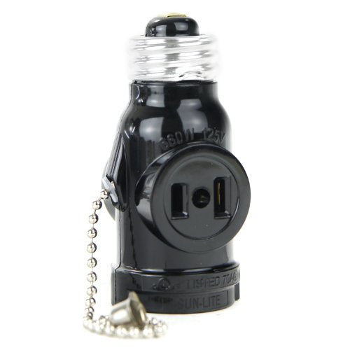 Sunlite Pull-Chain Outlet Adapter E188