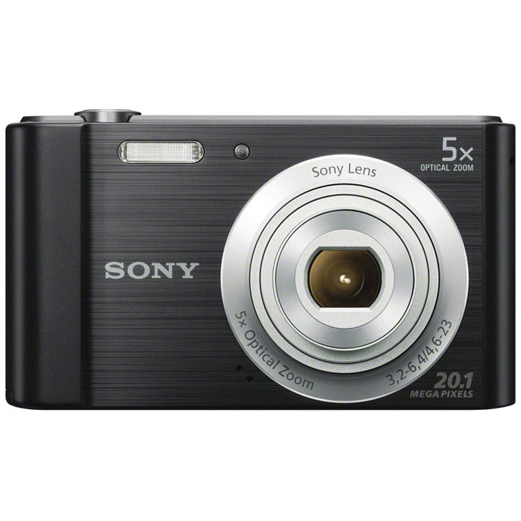 Sony - Cyber-Shot DSC-W800 Digital Camera, Black